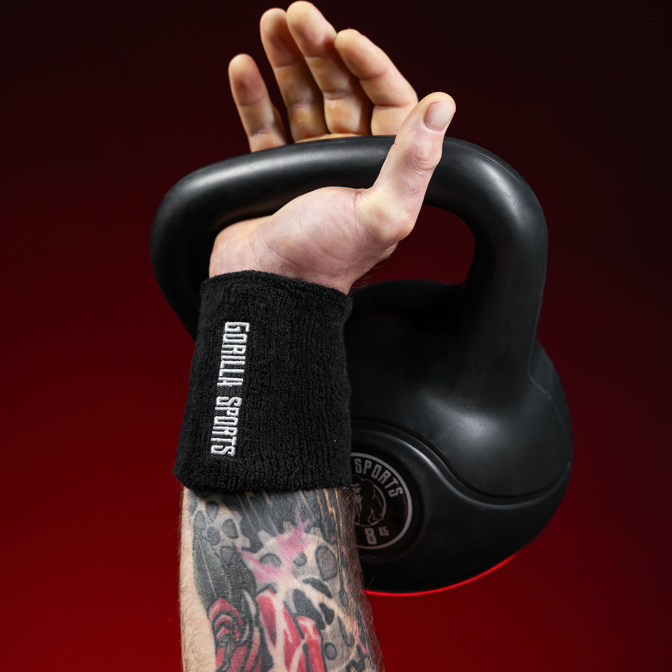 Kettlebell 5 kg black plastic