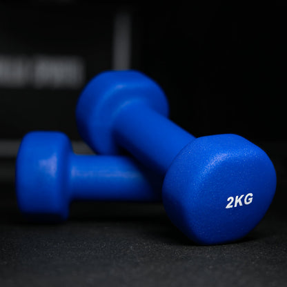 Vinyl Dumbbell Set 10 kg (2 x 5 kg)