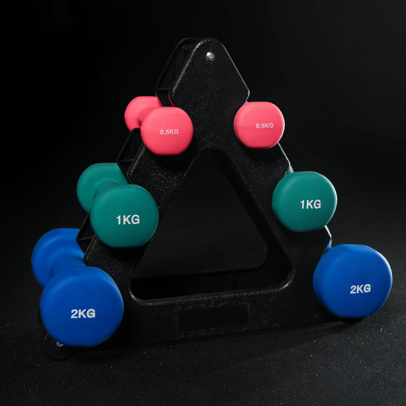 Vinyl Dumbbell Set 10 kg (2 x 5 kg)