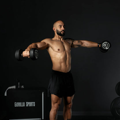 Ensemble d'haltères 25 kg - 2 x 12,5 kg