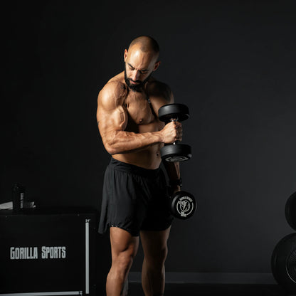 Ensemble d'haltères 25 kg - 2 x 12,5 kg