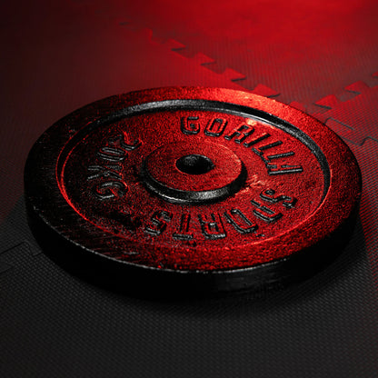 Weight Plate 15 kg Cast Iron Black - 31 mm
