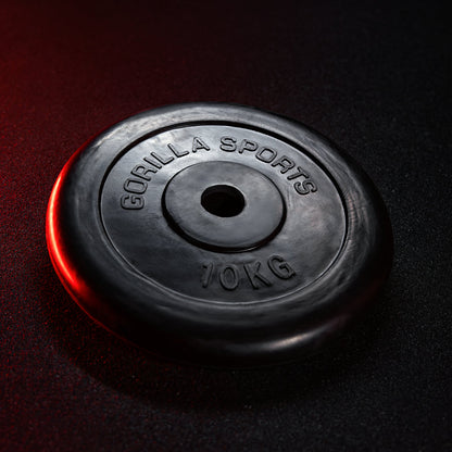 Disque de poids en caoutchouc de 15 kg
