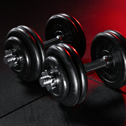 Disque de poids en caoutchouc de 15 kg