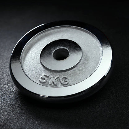 30 kg Chrome Weight Plate Set - 2 x 10 kg + 2 x 5 kg