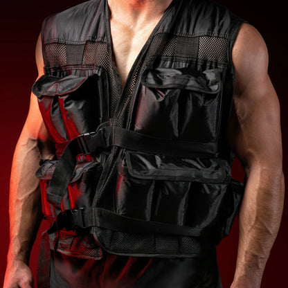 Gilet lesté 20 kg réglable