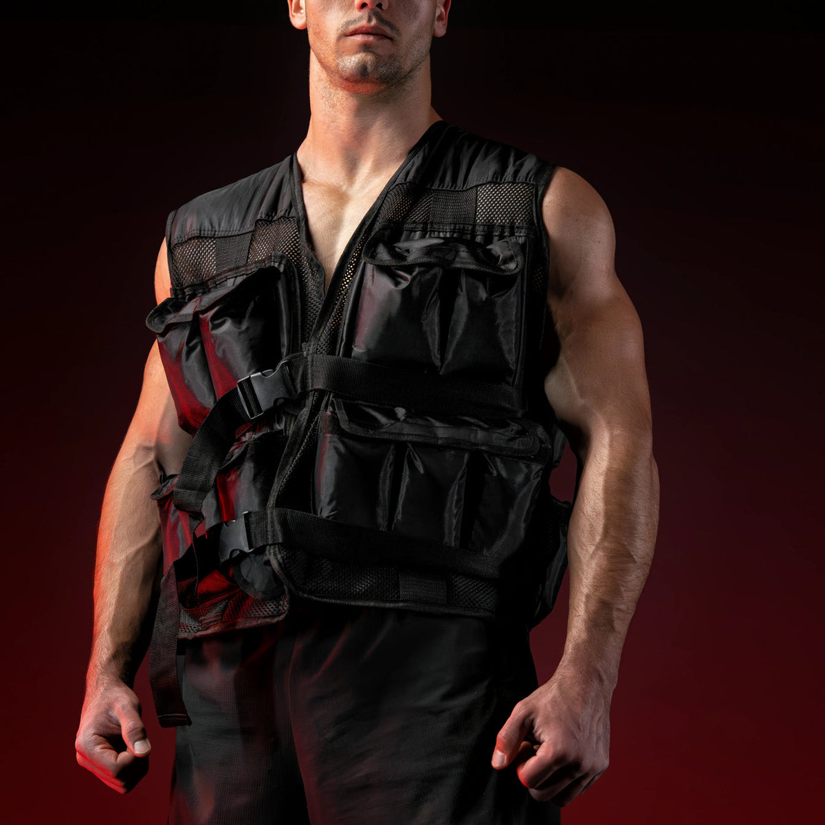 Gilet lesté 20 kg réglable