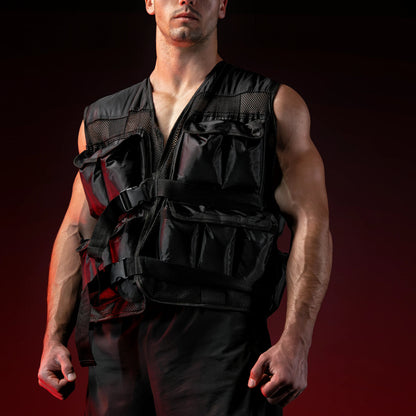 Gilet lesté 20 kg réglable