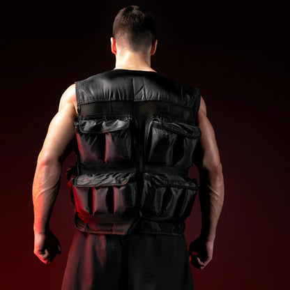 Gilet lesté 20 kg réglable