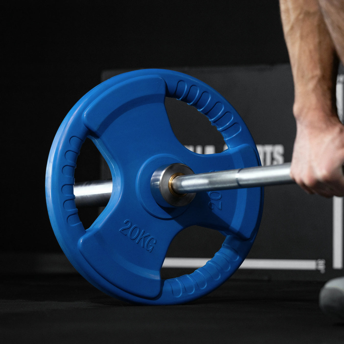 Voordeelbundel 30 kg (6 x 5 kg) olympische halterschijven gripper gietijzer - 50/51 mm