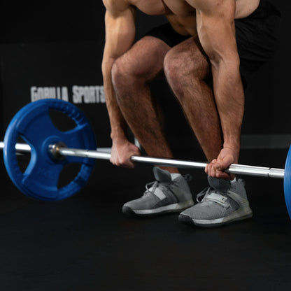 Voordeelbundel 30 kg (6 x 5 kg) olympische halterschijven gripper gietijzer - 50/51 mm