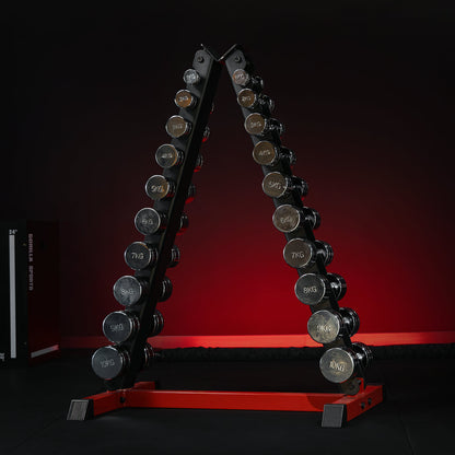 Dumbell set 2 kg (2 x 1 kg) Chrome