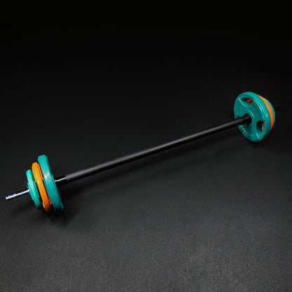Aerobic Halterset 19,5 kg gripper gietijzer rubber coating