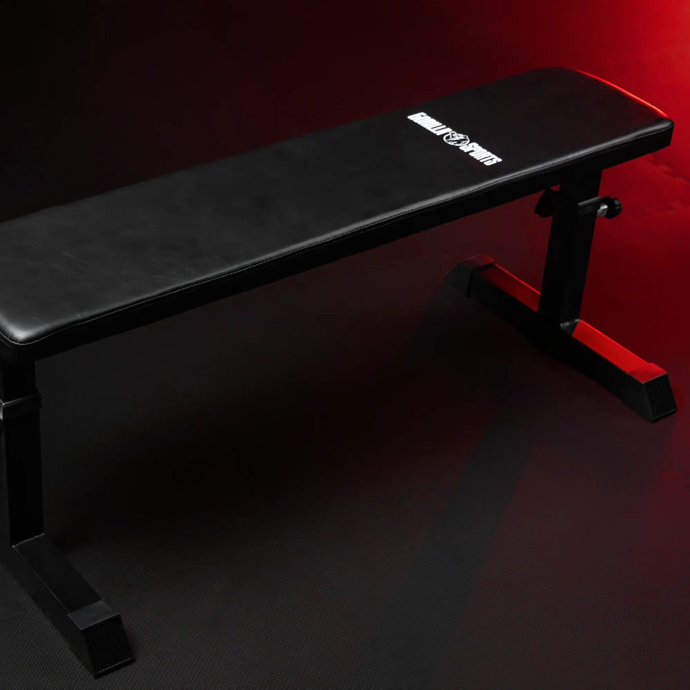 Adjustable Flat Weight Bench White