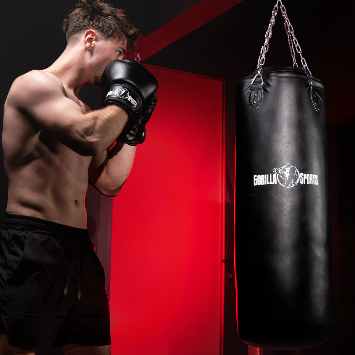 Bokszak zwart 37 kg