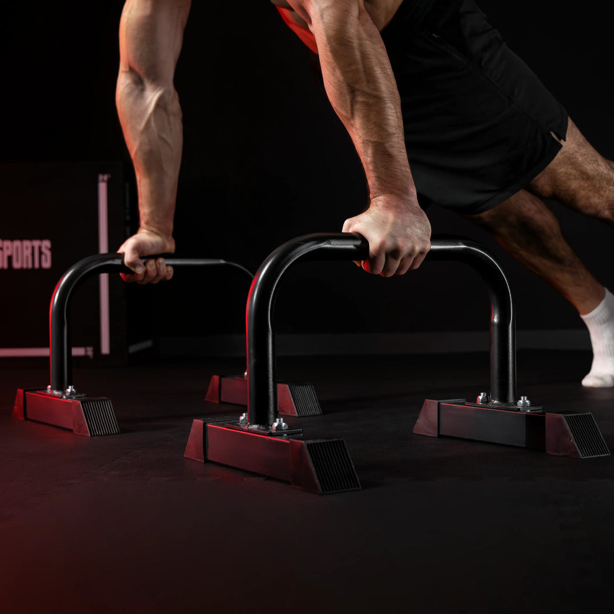 Push Up bars blauw
