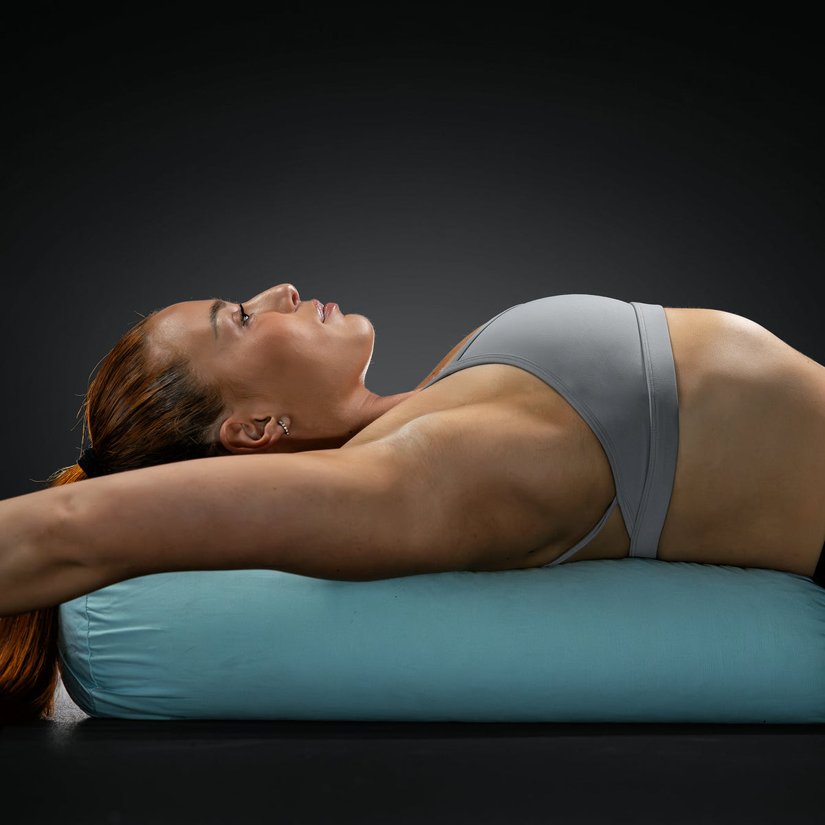 Yoga Bolster donker blauw