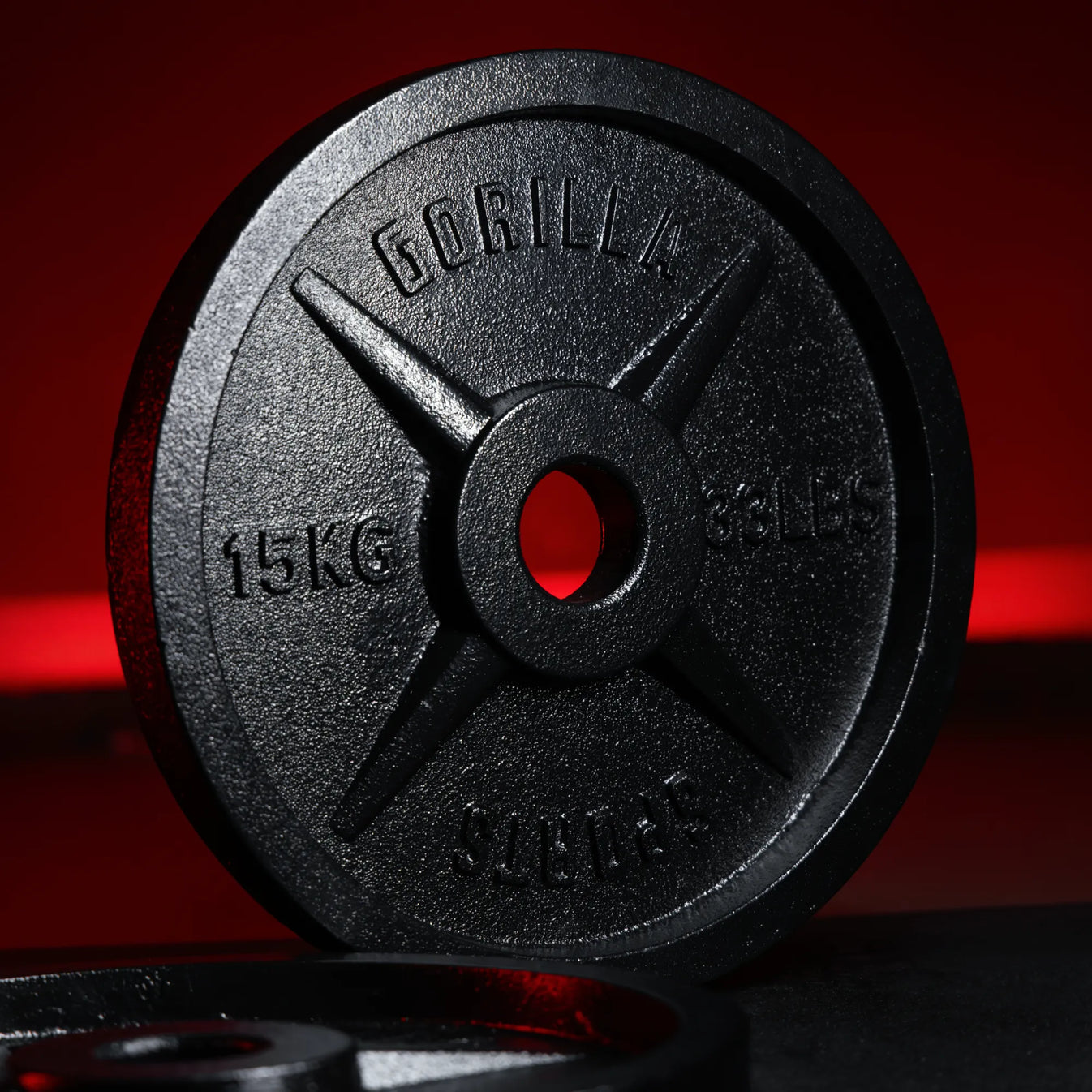 Olympic Weight Plate 1.25 kg Cast Iron Black 50/51 MM