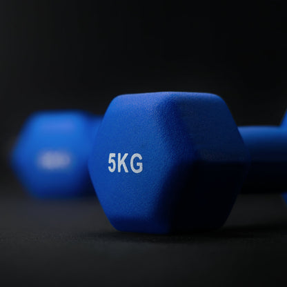 Vinyl dumbbell set 2 x 1 kg