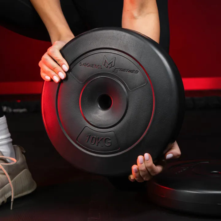 Value pack weight plates 30 kg - 2 x 5 + 2 x 10 kg - 25 mm