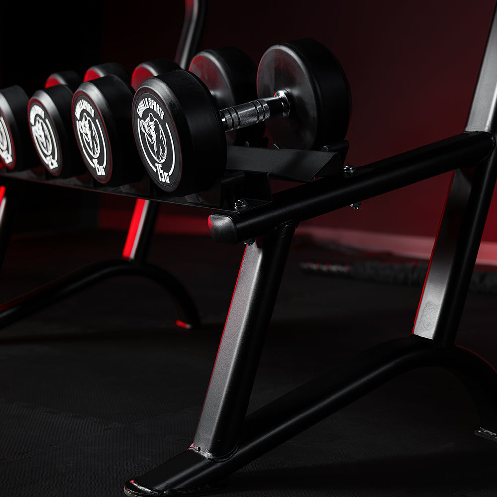 Professional Dumbbell Standard incl. 90 kg Gorilla Sports dumbbell set
