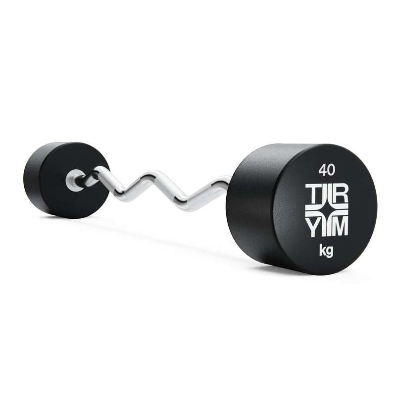 TRYM Vaste halterstrang EZ-curl 40 kg