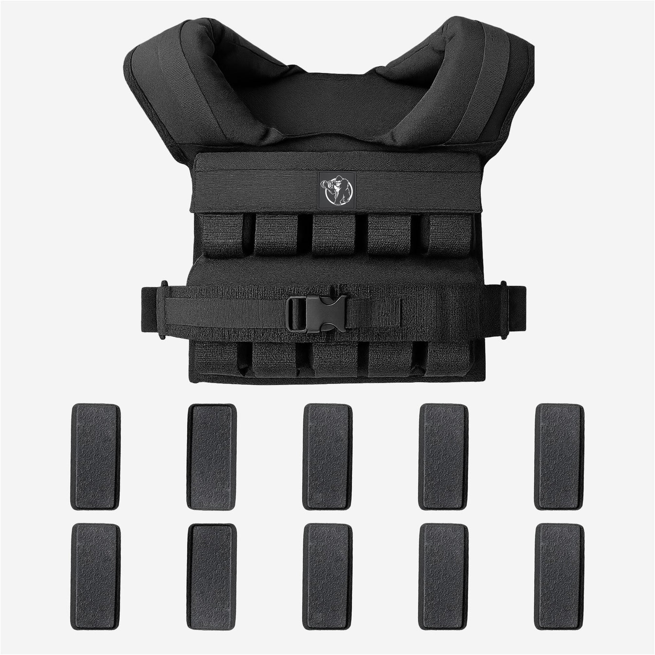 Gilet lesté réglable 30 kg Pro
