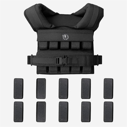 Gilet lesté réglable 30 kg Pro