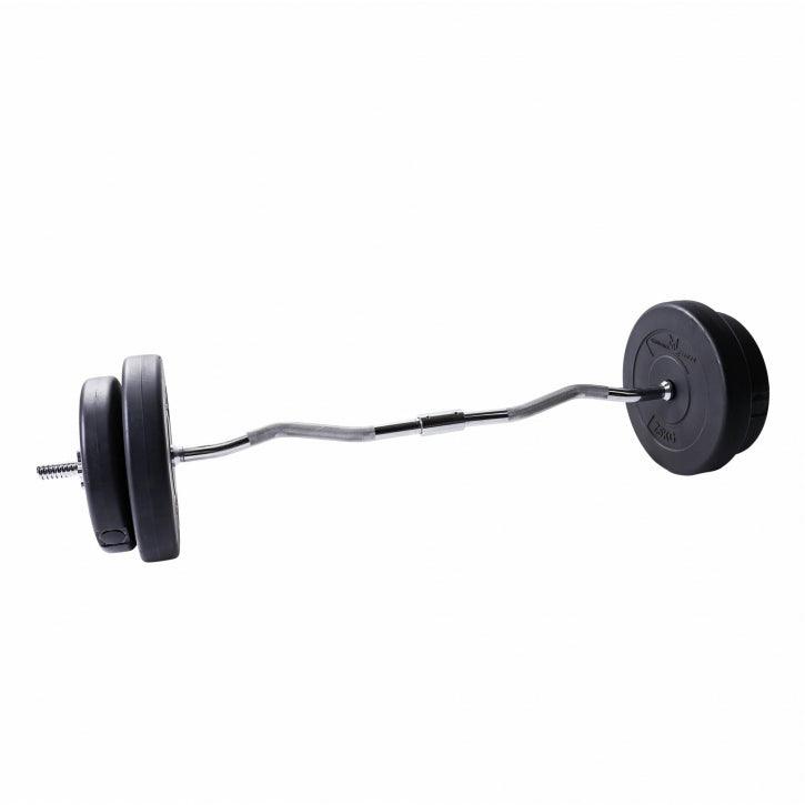 EZ Curl Dumbbell Set 30 kg Plastic - 25 mm