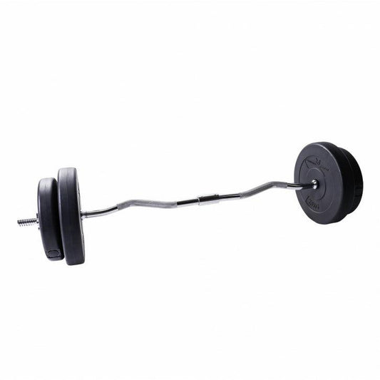 EZ Curl Halterset 30 kg Kunststof - 25 mm