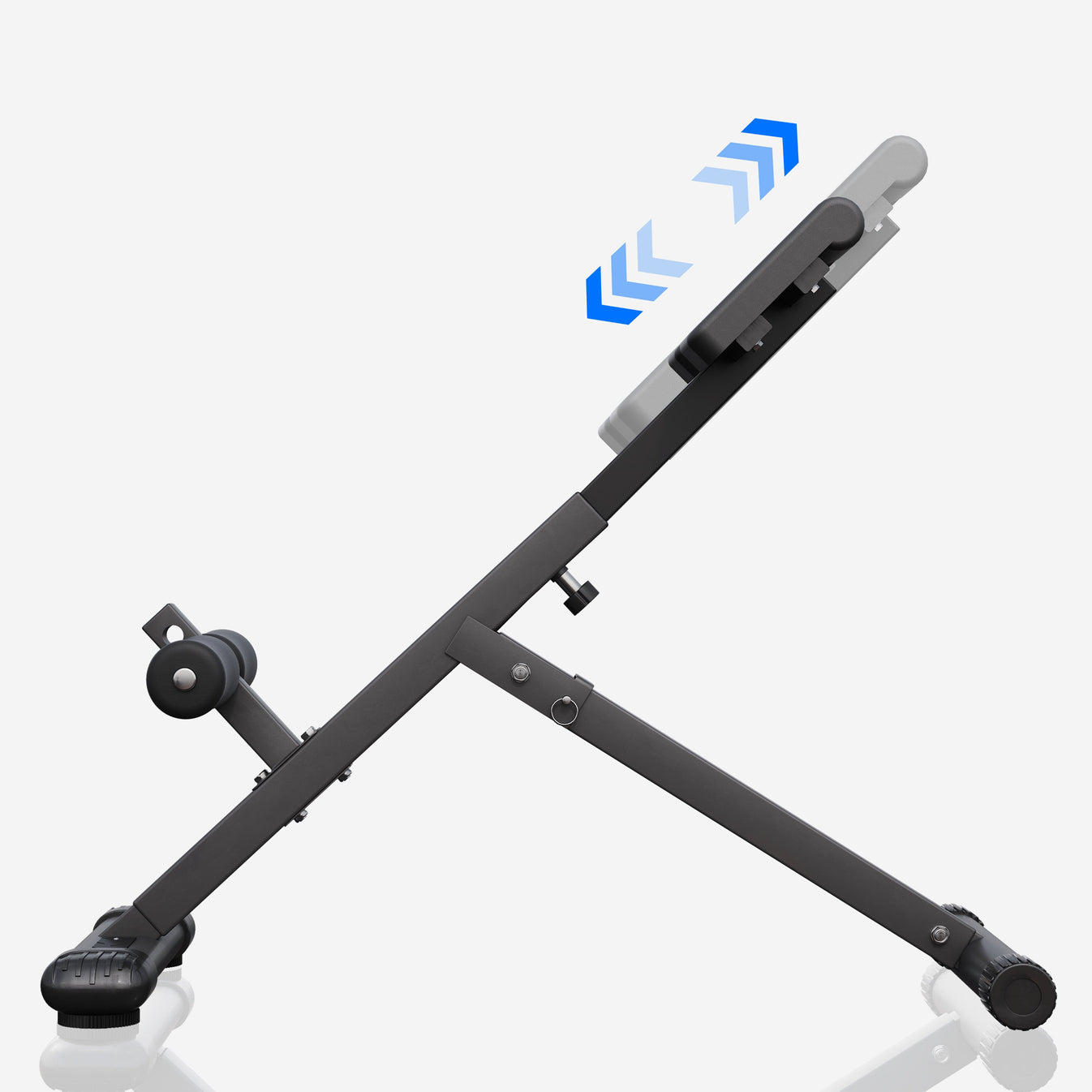 Banc d'hyperextension (pliable)