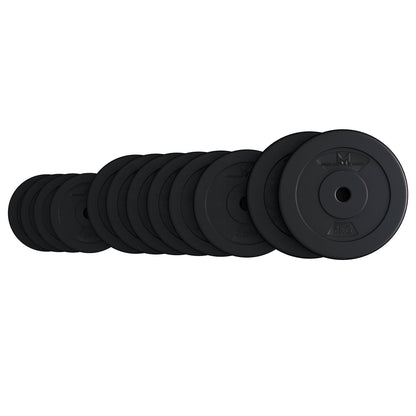 Value bundle 30 kg (NB opening approximately 25 mm, 2 x 5 kg, 6 x 2.5 kg, 4 x 1.25 kg)