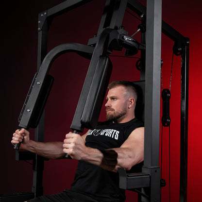 Home Gym Krachtstation met Verstelbare Halterbank