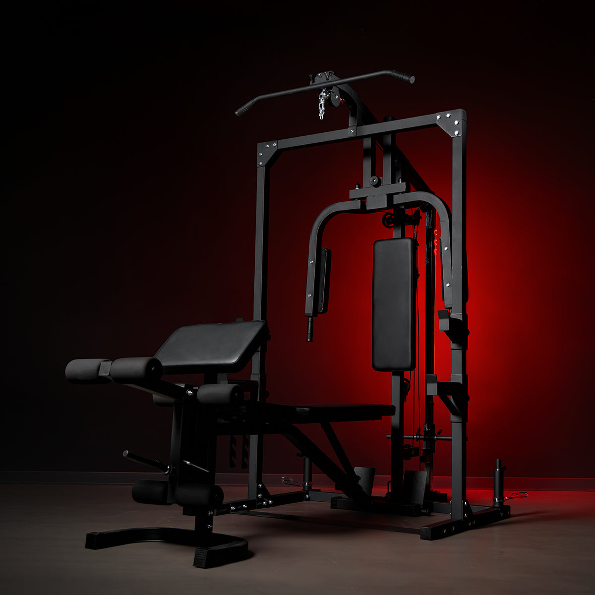 Home Gym Krachtstation met Verstelbare Halterbank