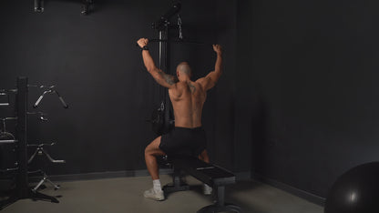 Lat Pulley Station Wandmontage 