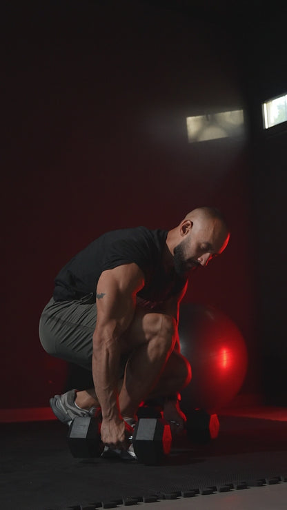 Dumbell hexagon 8 kg