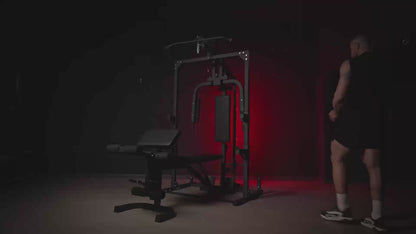 Home Gym Krachtstation met Verstelbare Halterbank