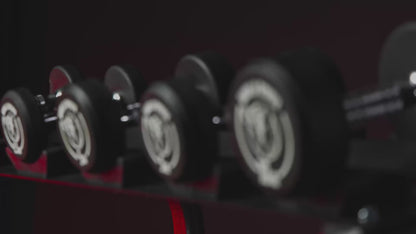 Advantage Professional dumbbells 90 kg with stand