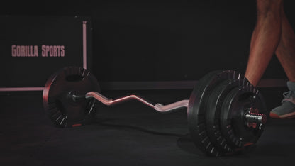Ensemble de pinces EZ Curl 25 kg