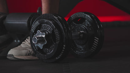 Dumbbell set 30 kg Gripper Cast Iron Black