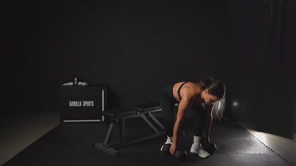 Multifunctionele Fitnessbank Zwart