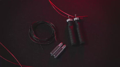 Corde à sauter professionnelle avec sac de rangement