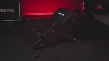 Foldable Abdominal and Back Trainer White