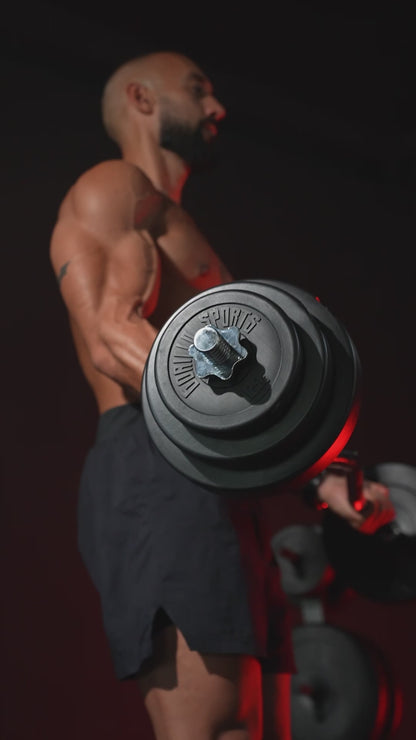 Value pack 30 kg (2 x 10 kg and 2 x 5 kg) Plastic Weight Plates - 30/31 mm