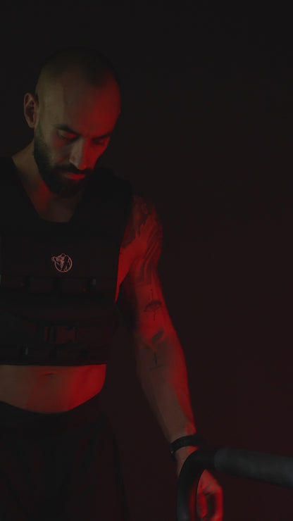 Gewichtsvest verstelbaar 10 kg Pro