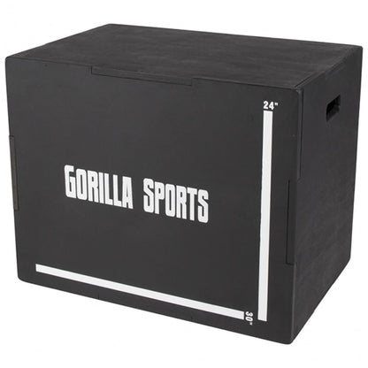 Gorilla Sports Plyobox Zwart