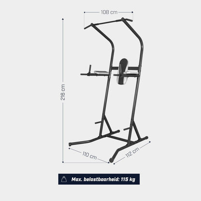 Gorilla Sports Power Tower Deluxe