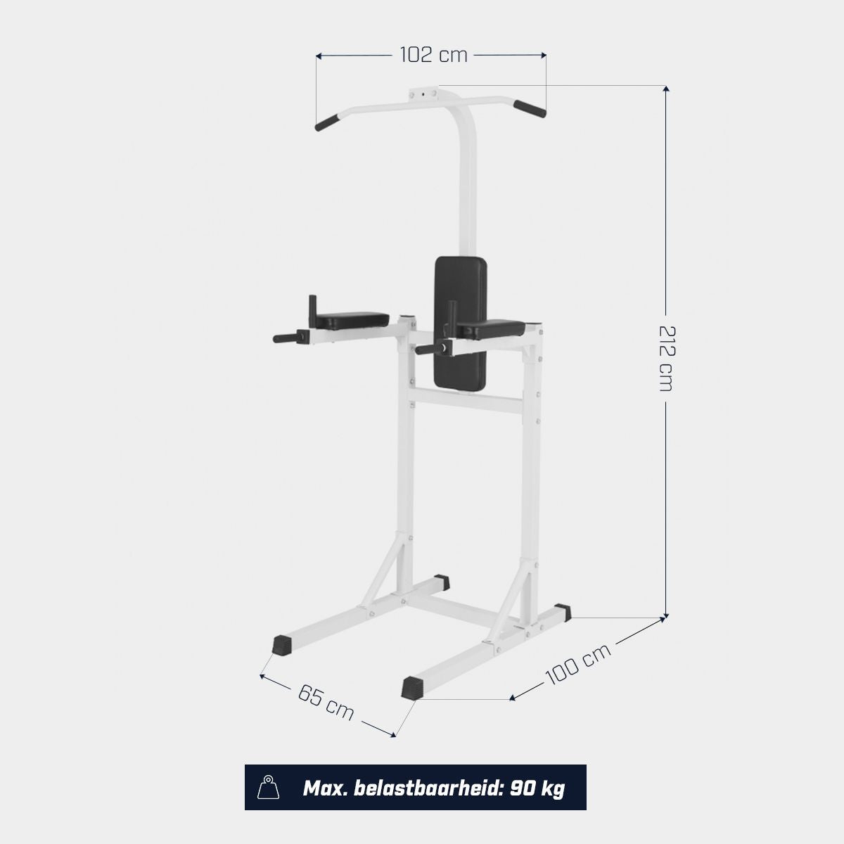 Gorilla Sports Powerstation Wit