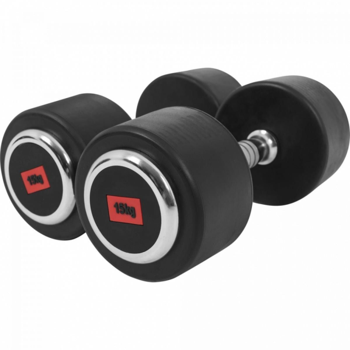 Gorilla Sports Professionele dumbellset 30 kg - 2 x 15 kg