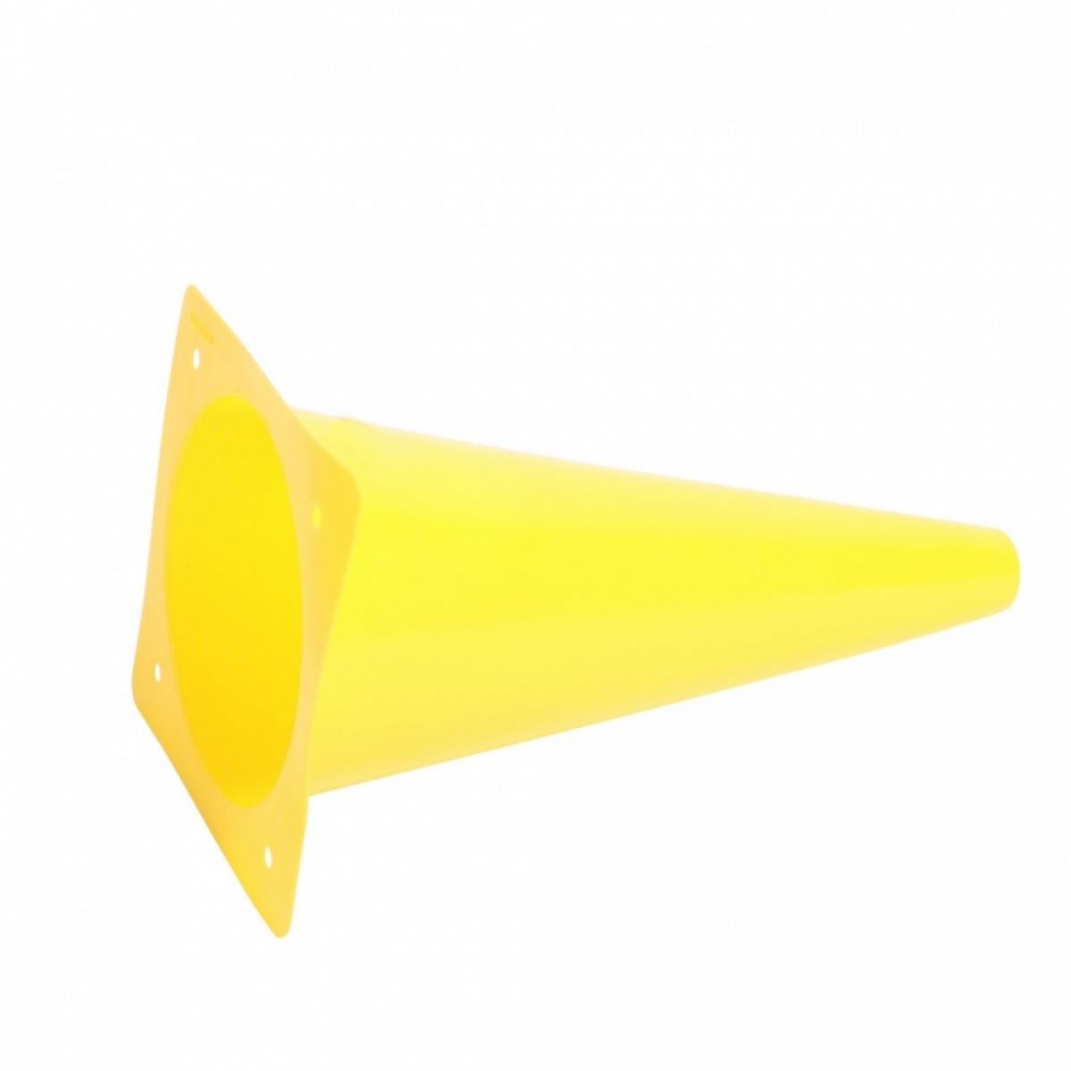 Gorilla Sports Set van 10 pionnen 30 cm geel
